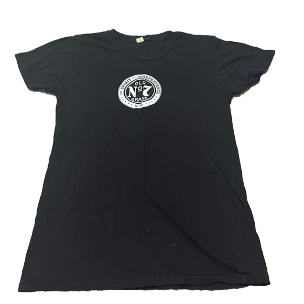 Jack Daniels The Spirit Of Independence Old No°7 Brand Tee Women Large